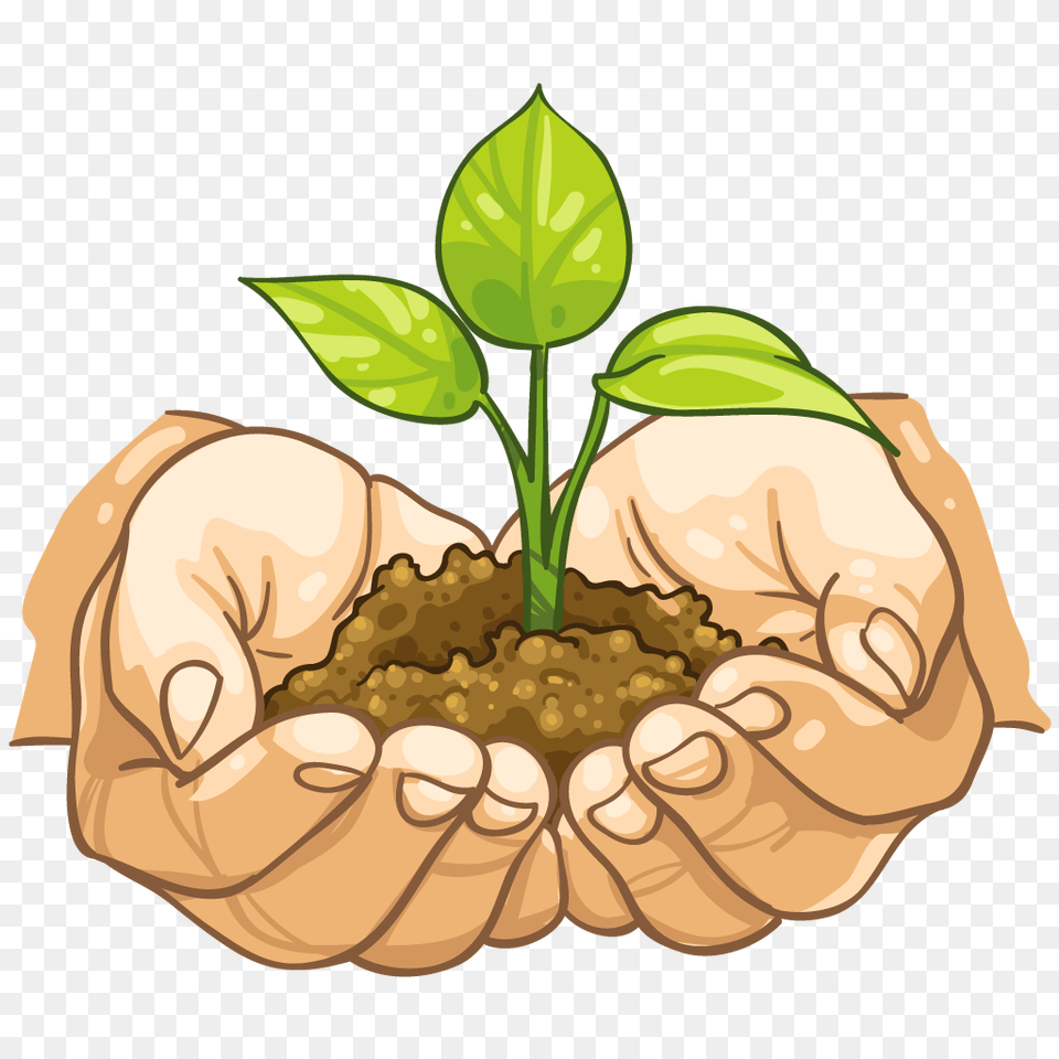 New Beginnings Clipart Clip Art Images, Leaf, Plant, Soil, Person Png