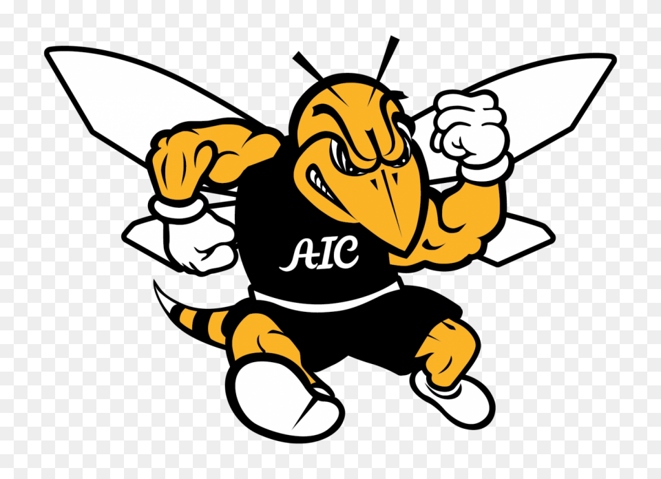 New Beginnings For Aic Track And Field Freshmen Aic Yellow Jacket, Baby, Person, Cartoon, Animal Free Png