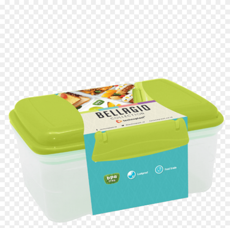 New Bellagio Lunch Box Recta 900 Ml Box, Food, Meal, First Aid Free Png Download