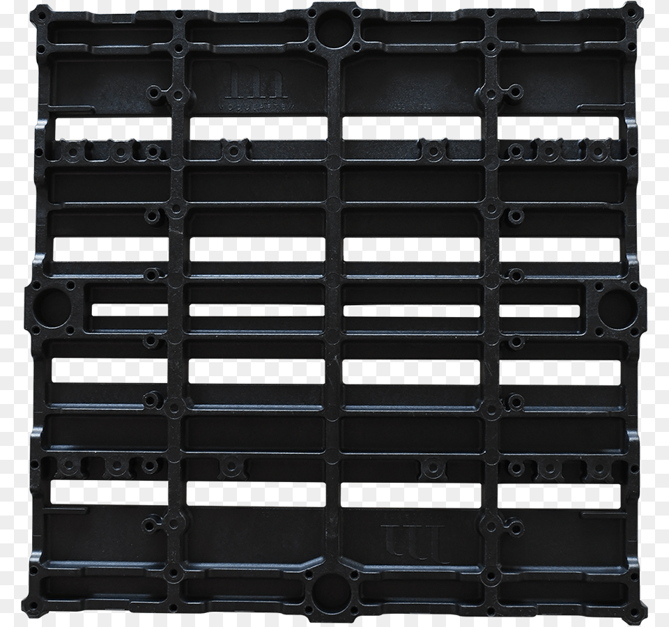 New Black Grid Shelf, Electronics, Hardware, Computer, Gun Png Image