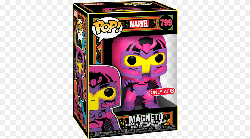 New Black Light Funkos And Accessories Arrive Blacklight Magneto Funko Pop, Baby, Person Free Png Download
