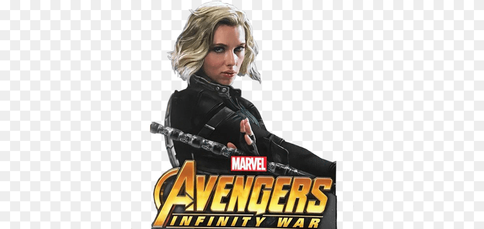 New Black Widow Promo Art For Avengers Thanos Titan Hero Series, Adult, Person, Hair, Female Free Transparent Png