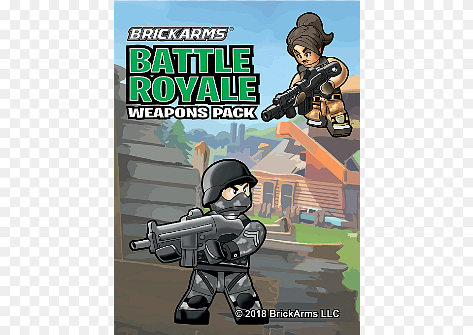 New Blaster Pack V2 Ammo Pack Vietnam Pack And Battle Brickarms Battle Royale Pack, Book, Comics, Publication, Baby Png Image