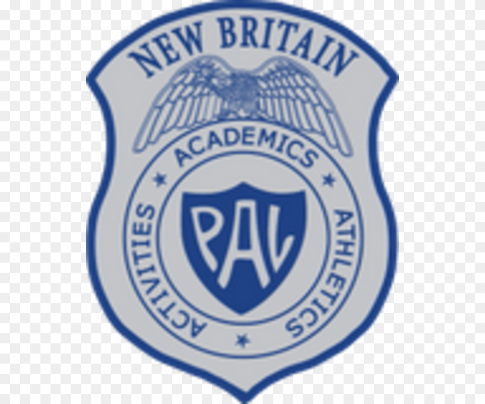 New Britain Police Athletic League 5k Emblem, Badge, Logo, Symbol, Birthday Cake Png Image