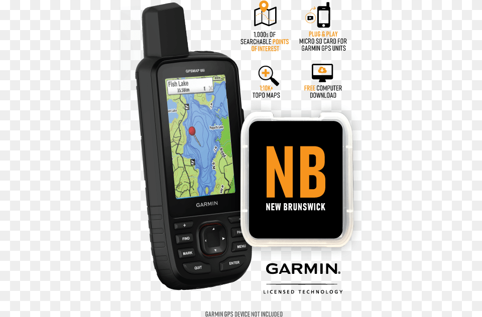 New Brunswick V2019 Garmin Ltd, Electronics, Gps Free Transparent Png
