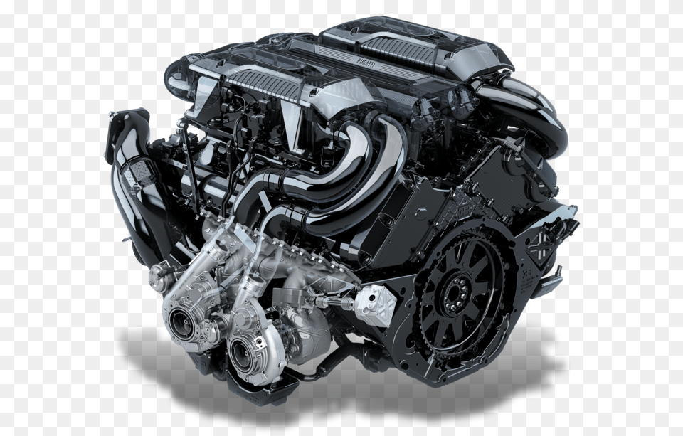 New Bugatti Engine, Machine, Motor, Wheel, Motorcycle Free Transparent Png