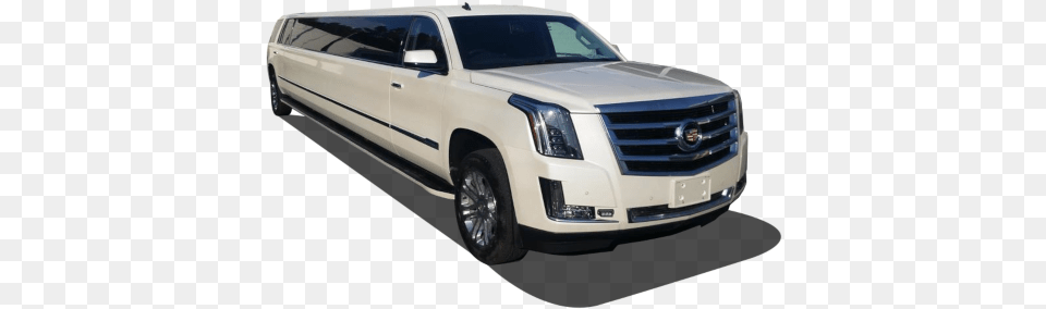 New Cadillac Escalade Suv Stretch Wedding Limousine Prom Cadillac Escalade, Transportation, Vehicle, Car, Limo Free Transparent Png