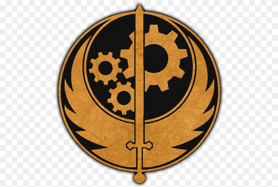New California Wiki Fallout 4 Brotherhood Of Steel Logo, Symbol, Emblem Free Png Download