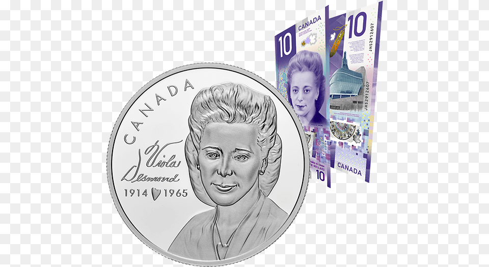 New Canadian Coins 2019, Person, Woman, Adult, Female Free Png Download