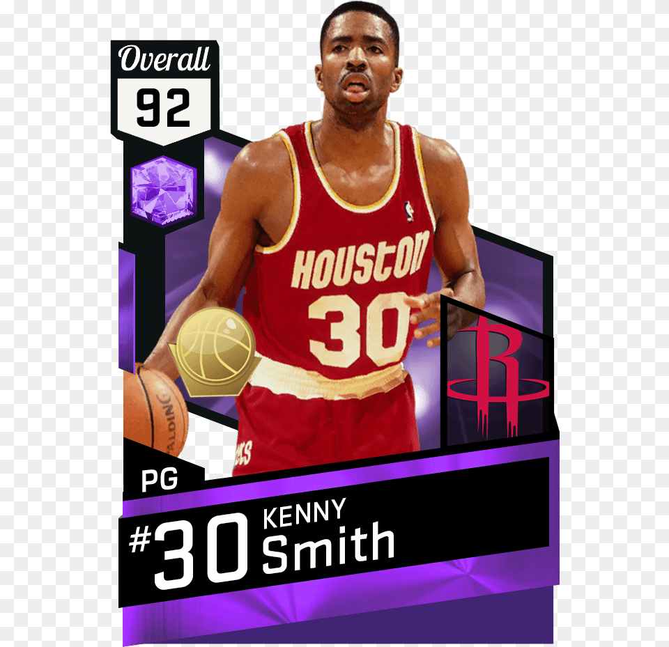 New Cards Nba 2k17 Kenny Smith, Adult, Person, Man, Male Free Png