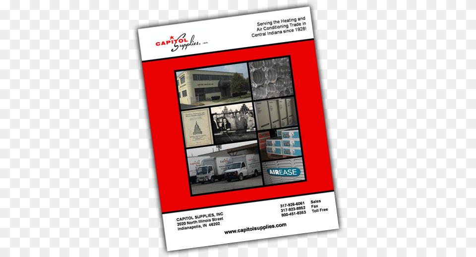 New Catalog Cover Capitol Supplies Inc, Advertisement, Poster, Transportation, Truck Free Png