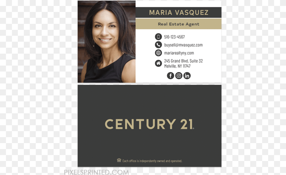 New Century 21 Logo Cards Century 21 Business Cards Century 21 Business Cards, Advertisement, Poster, Person, Face Free Png Download