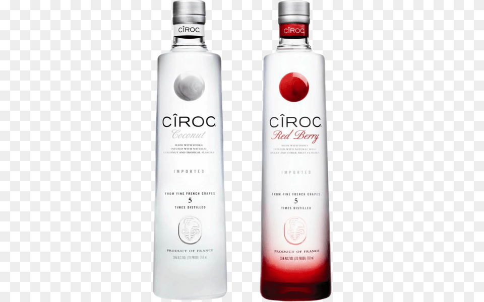 New Ciroc Bottles Ciroc Red Berry Vodka 1 L, Alcohol, Beverage, Liquor, Gin Free Transparent Png