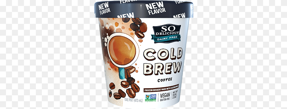 New Cold Brew Coffee So Delicious, Cup, Food, Can, Tin Png