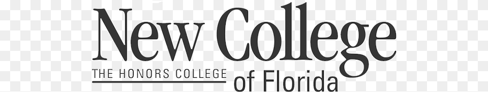 New College Of Florida New College Of Florida Logo, Text Png