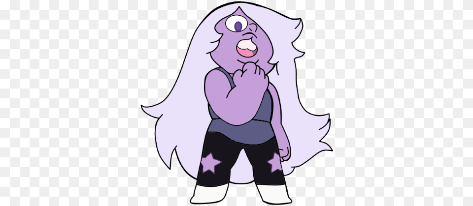 New Comic Con Amethyst 2 Steven Universe Amethyst, Purple, Book, Comics, Publication Png