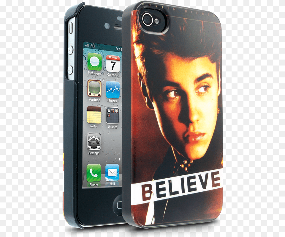 New Concept Cellairis By Justin Bieber Apple Iphone, Electronics, Mobile Phone, Phone, Face Png