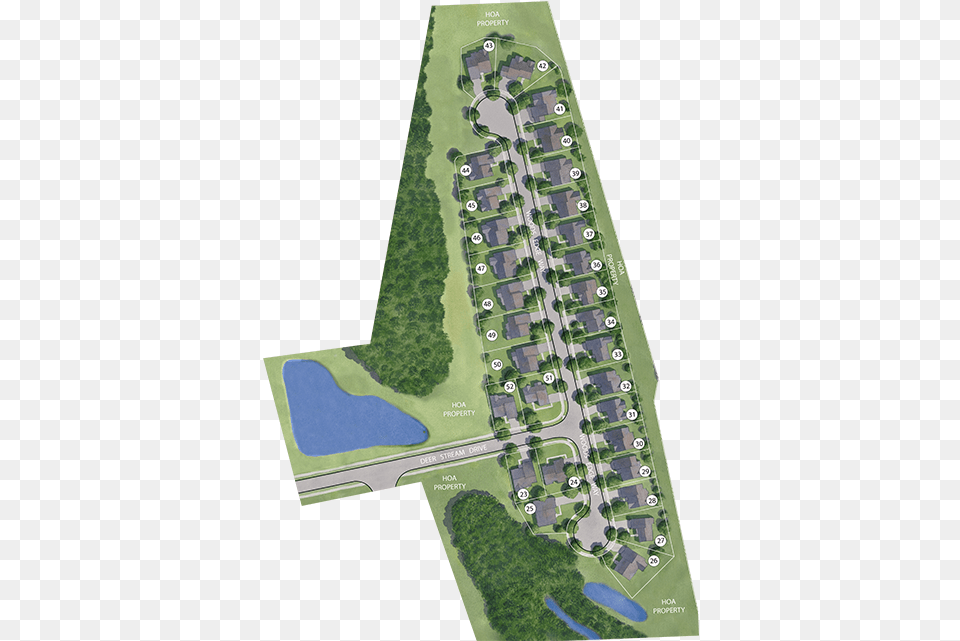 New Construction Home Community Site Plan Grass, Waterfront, Water, Neighborhood, Outdoors Png Image