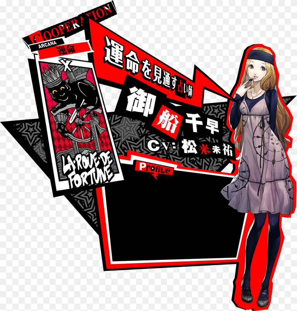 New Cooperationsocial Link Character Revealed For Persona, Publication, Book, Comics, Adult Free Png Download