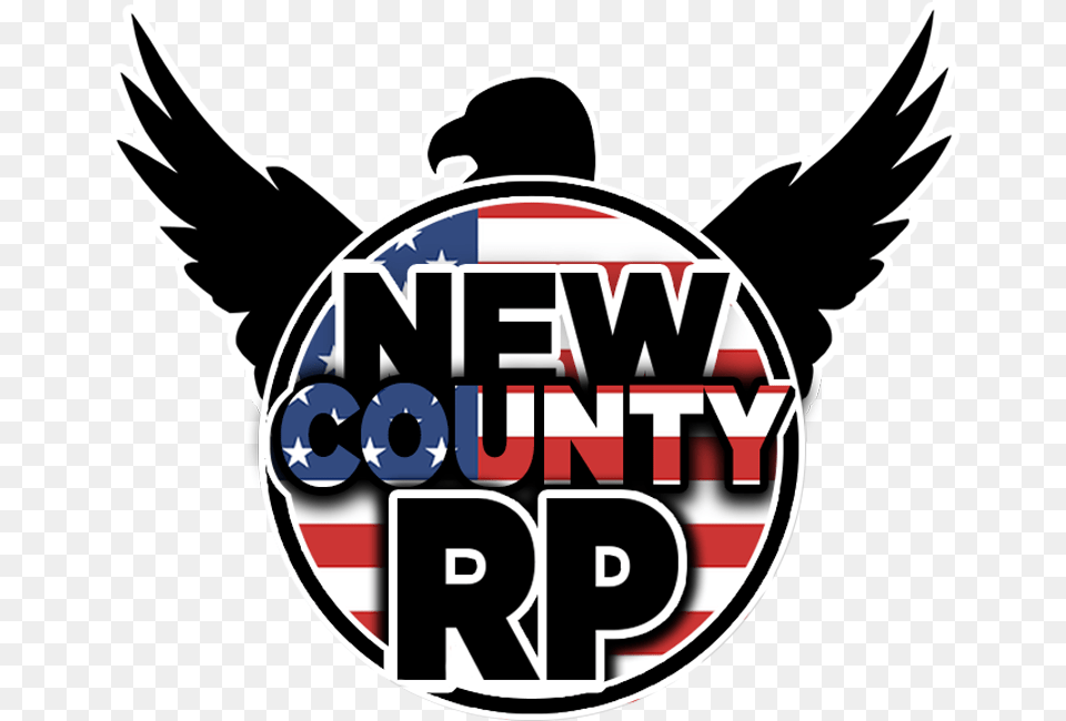 New County Roleplay Fivem Community Logo, Emblem, Symbol, Dynamite, Weapon Png