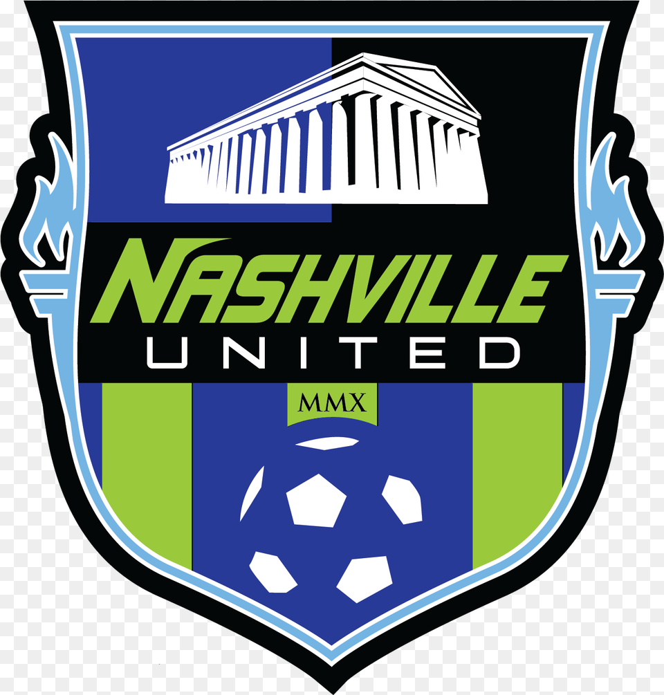 New Crest For Nashville Soccer United Logo Nashville United, Symbol, Badge, Emblem Free Transparent Png