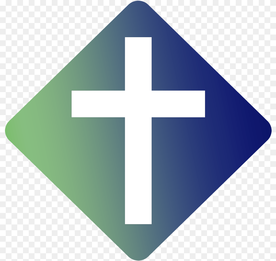 New Crossroads Logo With White Cross Cross, Symbol, Sign Free Transparent Png