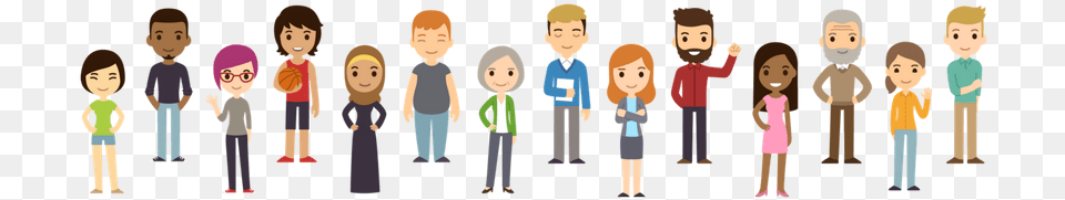 New Customer Acquisition Cartoon People Person, Face, Head Free Png Download
