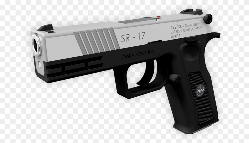 New Czech Mnogokolesny Gun Sr 17 Striker Sr, Firearm, Handgun, Weapon Free Transparent Png