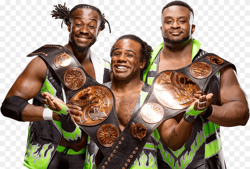 New Day 9 Image Wwe Tag Team Championship The New Day, Adult, Face, Person, Happy Png