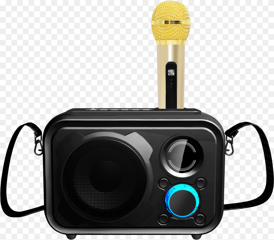 New Design Karaoke Bluetooth Speaker With Microphone Sdrd Sd, Electrical Device, Electronics, Camera, Video Camera Free Png Download