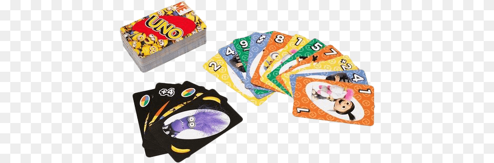 New Despicable Me Minion Uno Card Game With A Special Reglas Uno Mi Villano Favorito Free Transparent Png