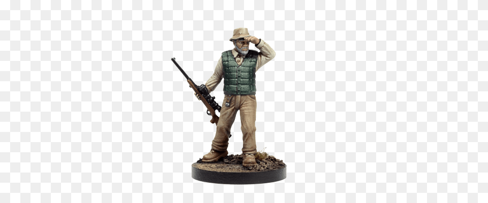 New Details For The Walking Dead All Out War Miniatures Game, Figurine, Adult, Male, Man Png