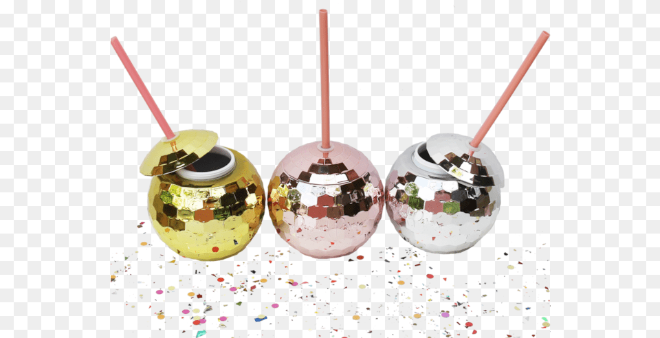 New Disco Ball Drink Tumbler Cup, Cream, Dessert, Food, Ice Cream Png