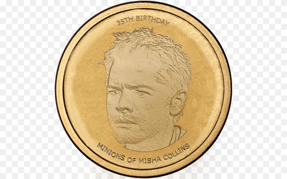 New Dollar Coin, Person, Face, Head, Money Png Image