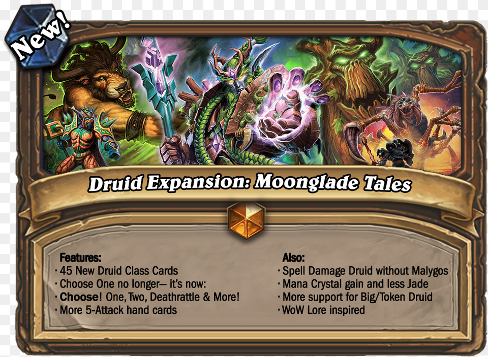 New Druid Cards, Person Png Image