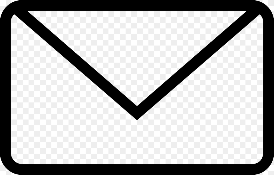 New Email Envelope Back Outlined Interface Symbol Icon, Mail, Smoke Pipe Free Transparent Png