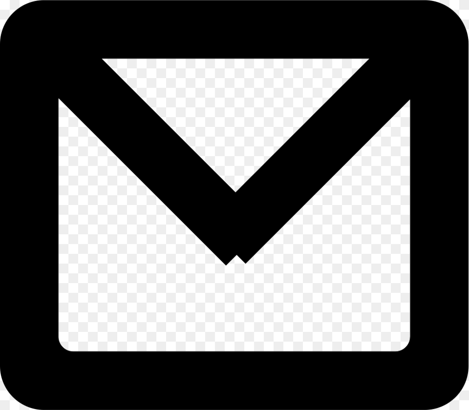 New Email Gross Envelope Outlined Symbol Icon, Mail, Person Png