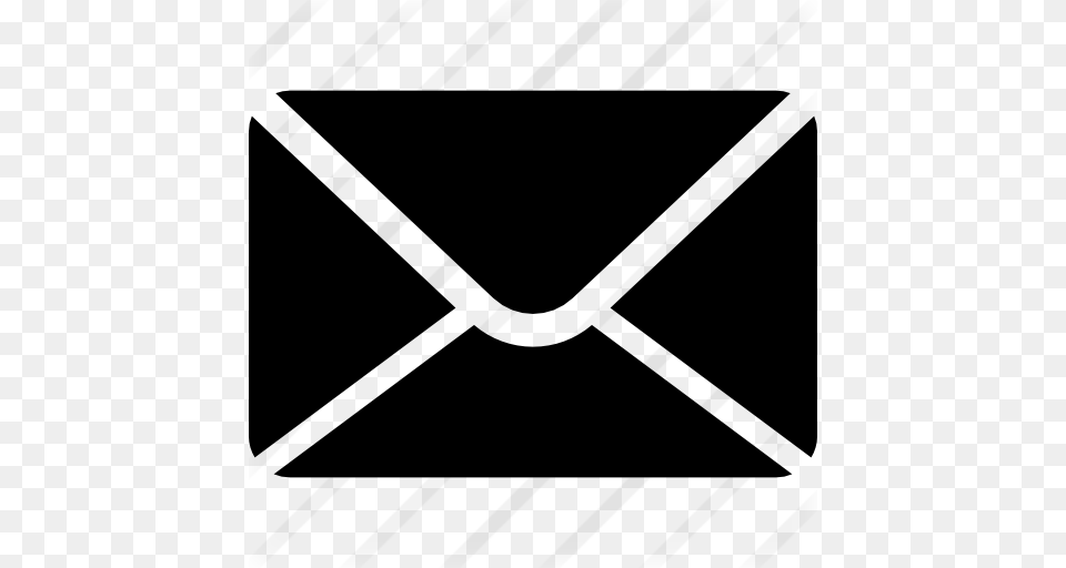 New Email Interface Symbol Of Black Closed Envelope, Gray Free Transparent Png