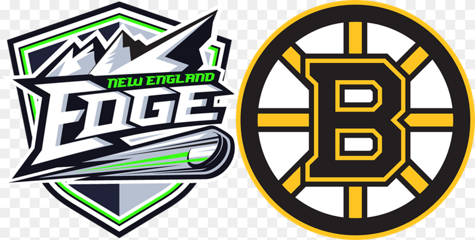 New England Edgenpyha Is Excited To Bring The Boston Boston Bruins, Logo, Emblem, Symbol, Scoreboard Png