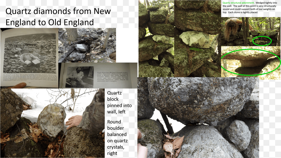 New England Megaliths, Art, Collage, Rock, Slate Png Image