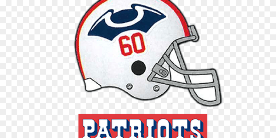 New England Patriots Clipart Old Face Mask, American Football, Sport, Helmet, Football Helmet Free Transparent Png