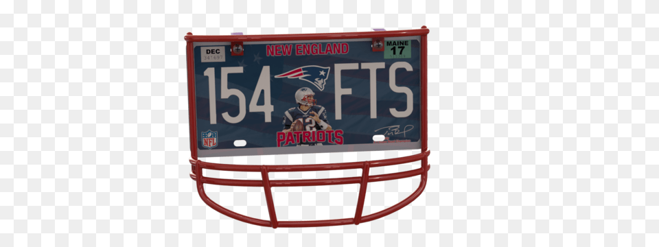 New England Patriots Helmet Frame Frame Your Game, Vehicle, Transportation, License Plate, Person Png