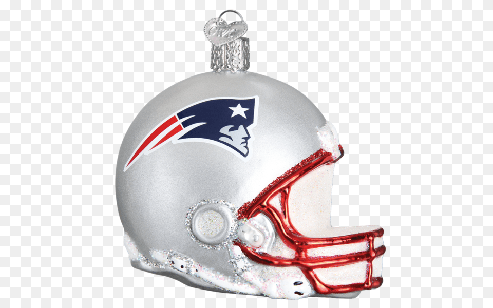 New England Patriots Helmet Glass Christmas Ornament Star, American Football, Football, Football Helmet, Sport Png