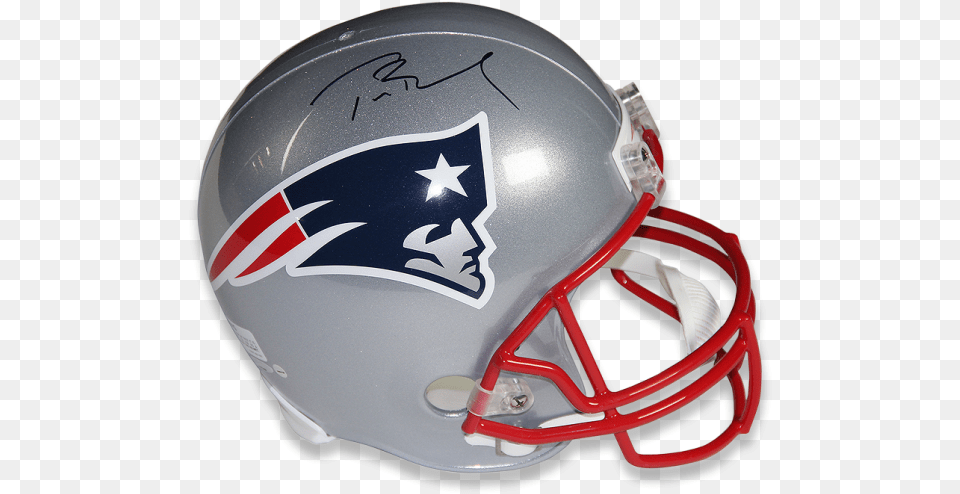 New England Patriots Helmet Randy Moss Signed Patriots Helmet, American Football, Football, Football Helmet, Sport Free Transparent Png