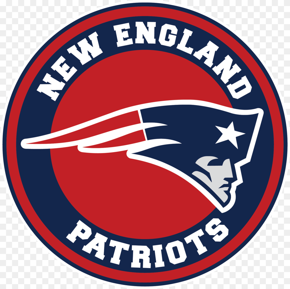 New England Patriots Logo Circle, Sticker, Emblem, Symbol Free Transparent Png