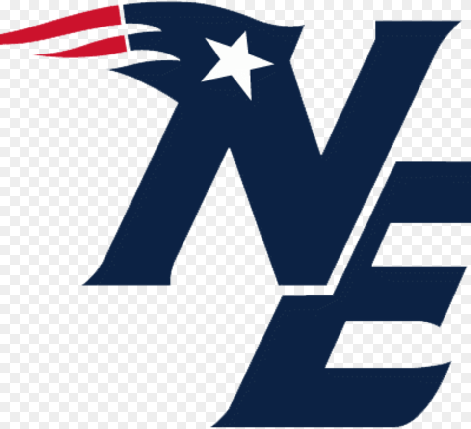 New England Patriots Ne Logo, Symbol, Star Symbol, Animal, Fish Png Image