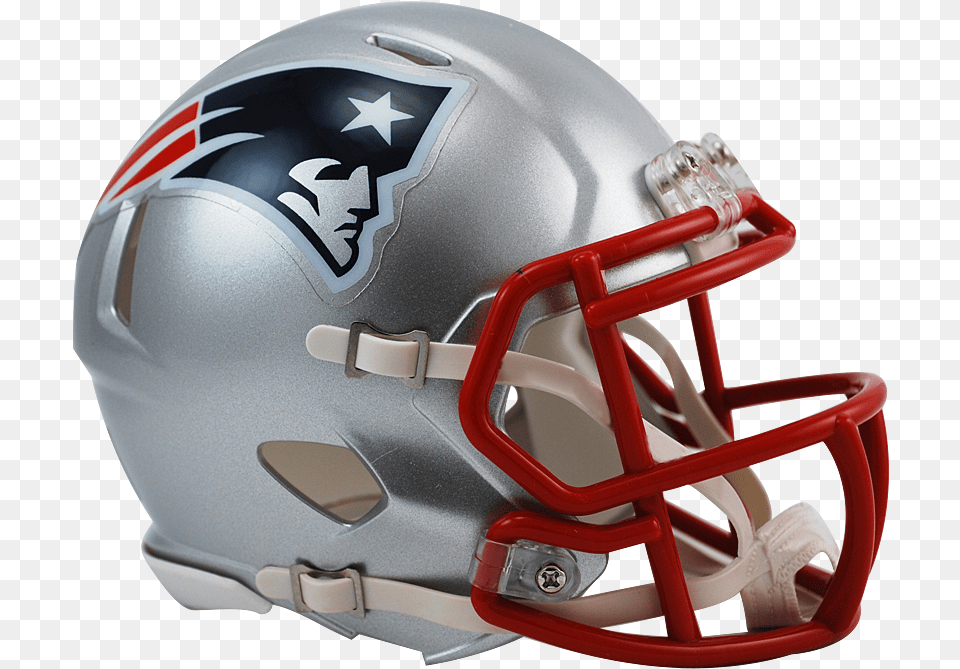 New England Patriots Speed Mini Helmet New England Patriots Helmet, American Football, Football, Football Helmet, Sport Png Image