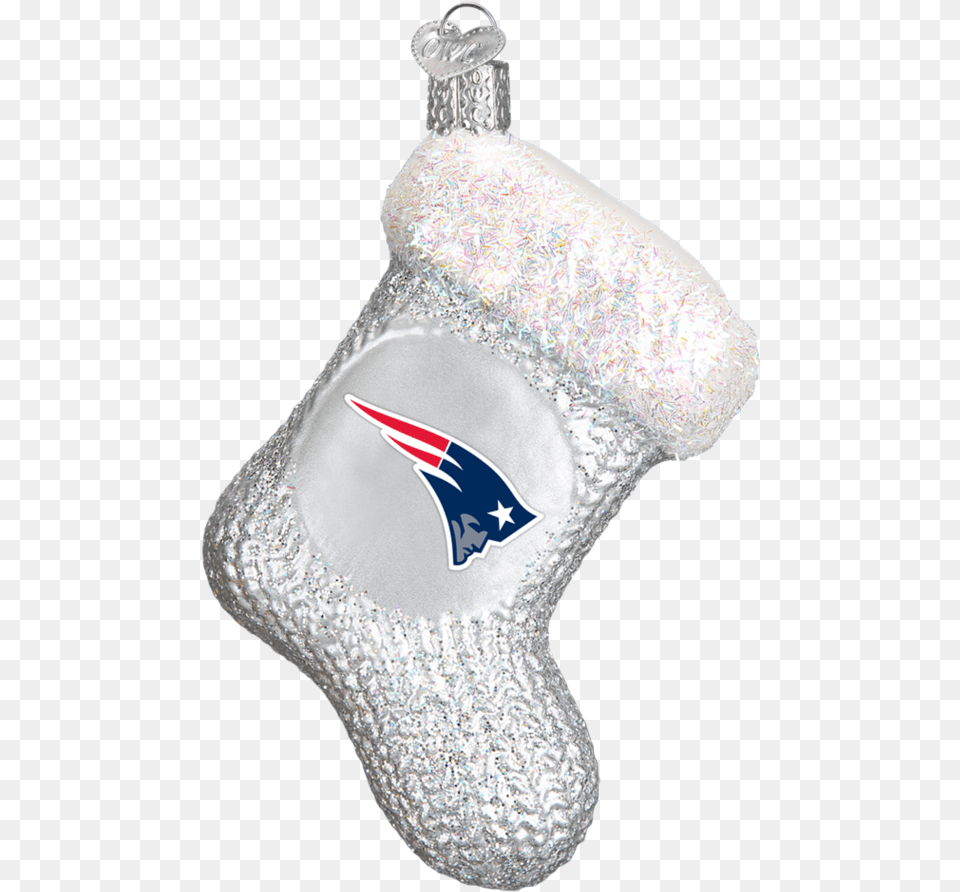 New England Patriots Stocking Old World Christmas Ornament, Hosiery, Clothing, Festival, Christmas Decorations Free Transparent Png