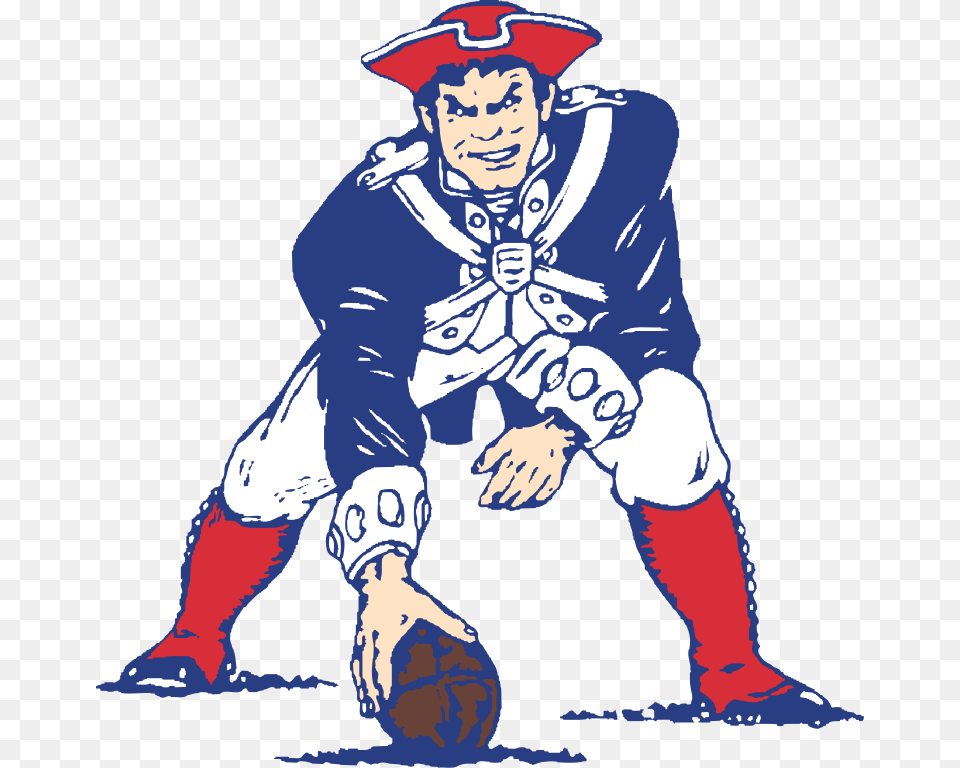 New England Patriots Vintage Logo, People, Person, Baby, Face Png