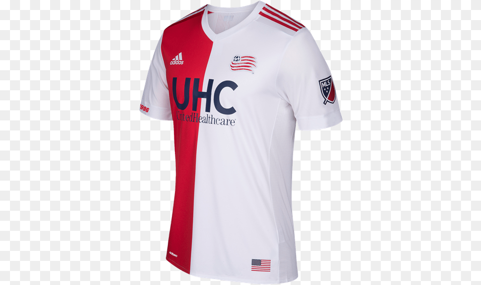 New England Revolution 2017 Authentic Away Jersey Revolution Away Jersey, Clothing, Shirt, T-shirt Free Png Download